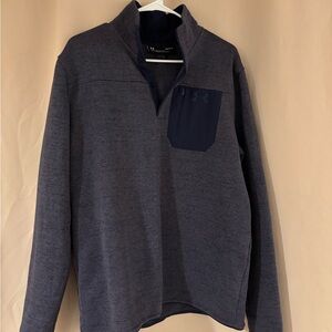 Under Armour Coldgear Polartech Pocketed Fleece 1/4 Button Up